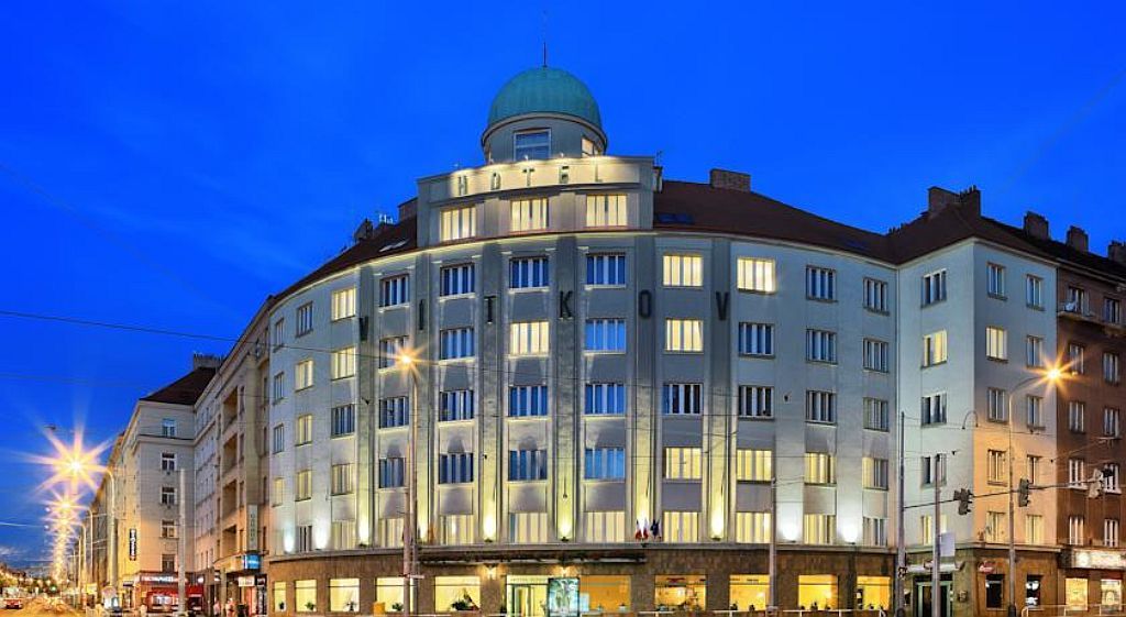 Hotel Vitkov プラハ エクステリア 写真