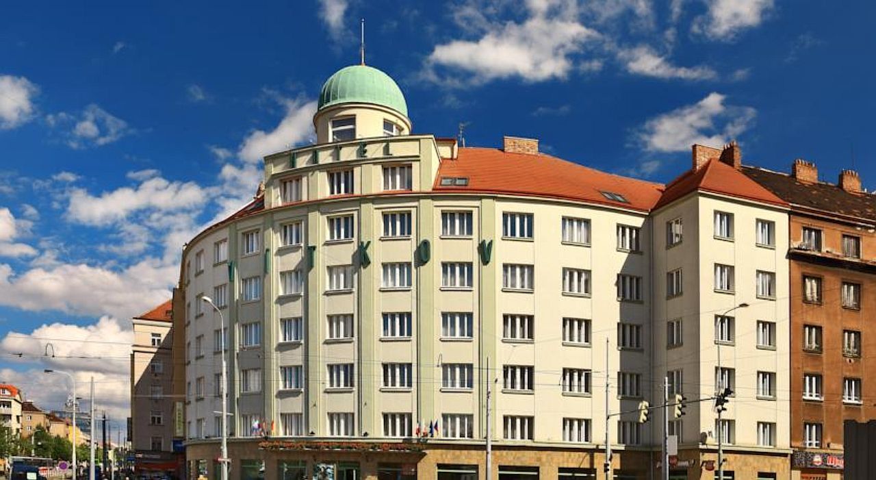 Hotel Vitkov プラハ エクステリア 写真