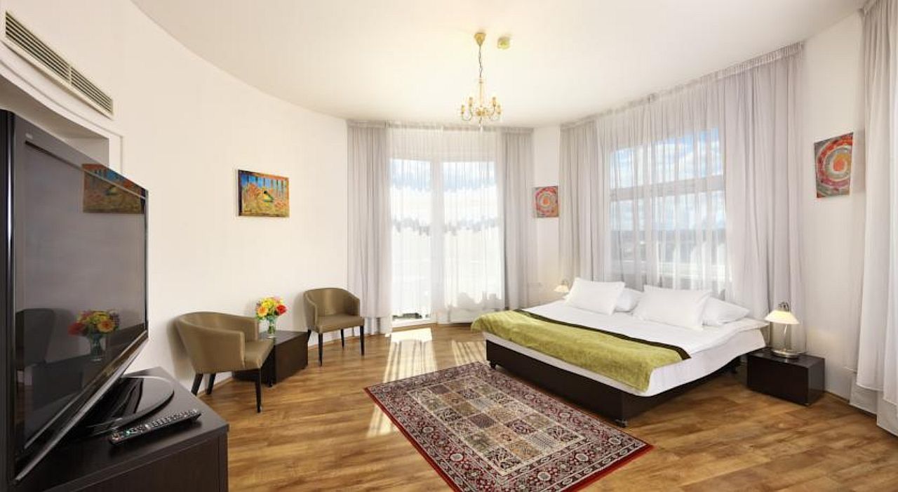 Hotel Vitkov プラハ エクステリア 写真
