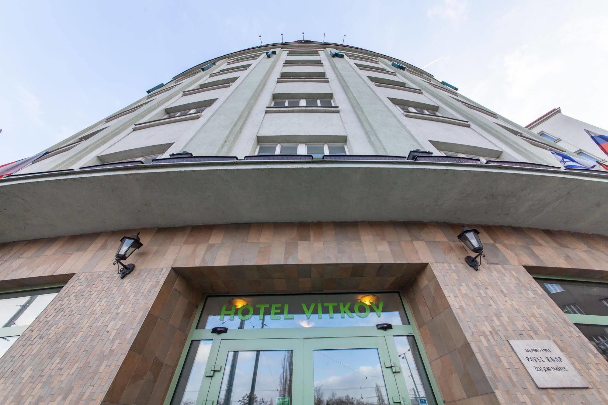 Hotel Vitkov プラハ エクステリア 写真